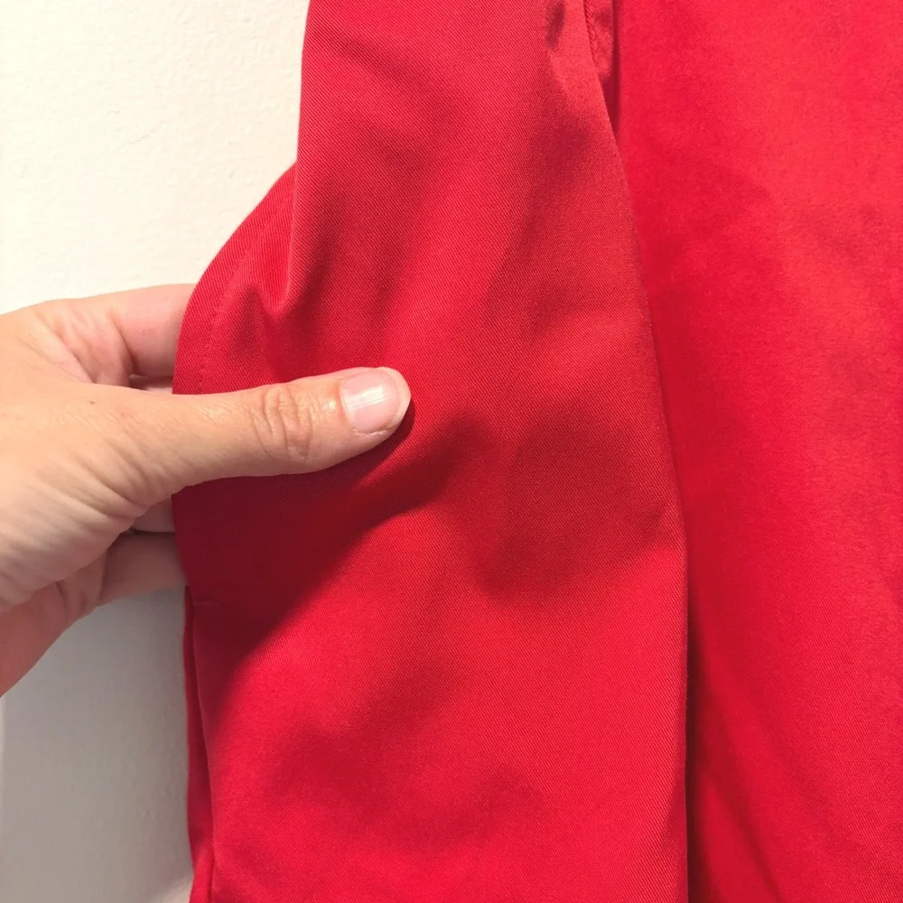 Fairway‎ Golf & Resort Red Skort Size 10 Mini A-Line Pockets Career Casual - Picture 5 of 9